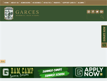 Tablet Screenshot of garces.org